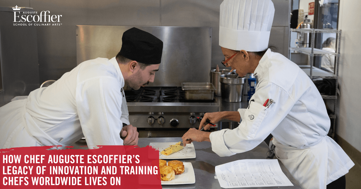 How Chef Auguste Escoffier’s Legacy of Innovation and Training Chefs ...