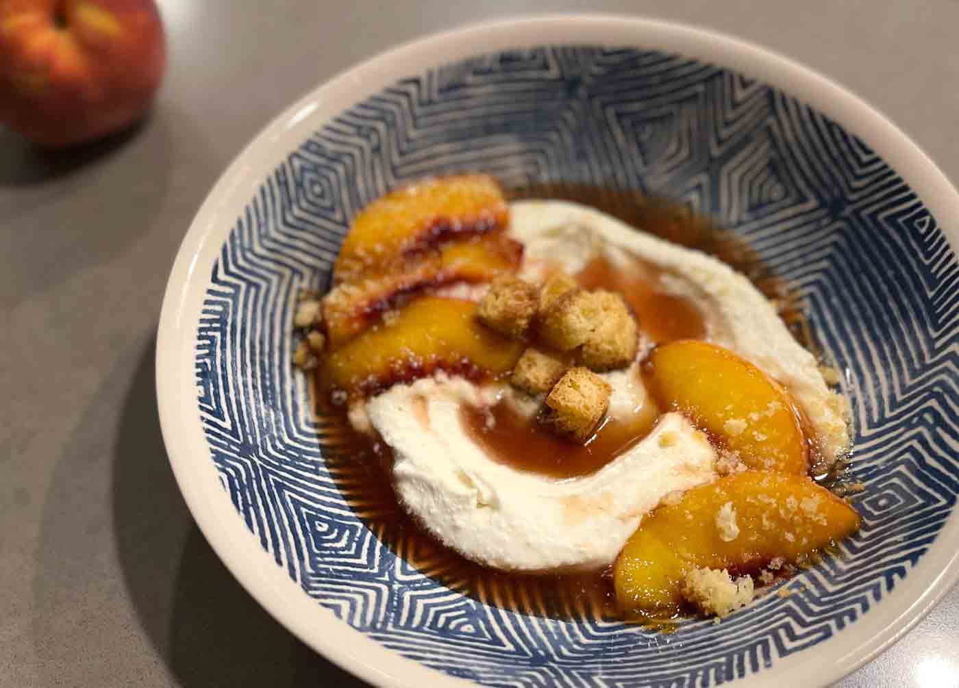 How To Make Peach Melba - Escoffier